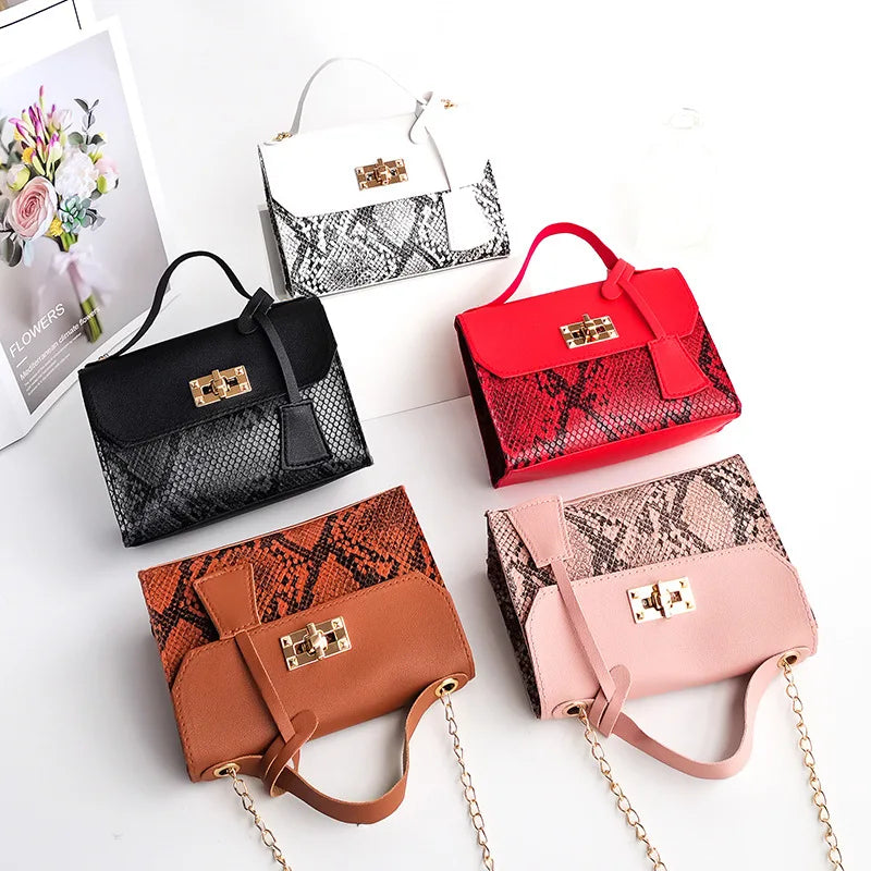 Women's Messenger Bag European American Handbag Casual Shoulder Mini Tote