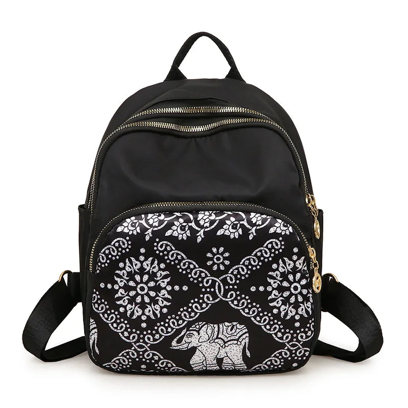 Waterproof Oxford Women Backpack Ladies Large Capacity Backpack