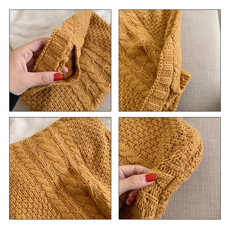 Women's Large Capacity Crochet Weave Shoulder Bag