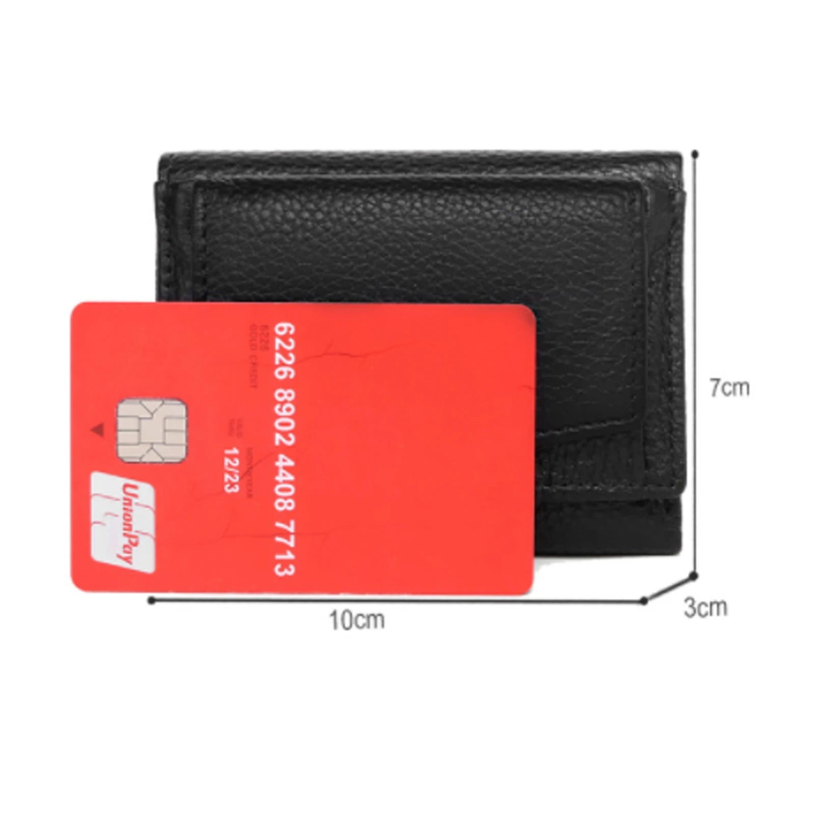 Women's Large Capacity Trifold Purse Handbag for Party Dating
