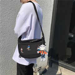 Women Canvas Shoulder Bag Casual Shopping Bags Female Large Capacity Tote