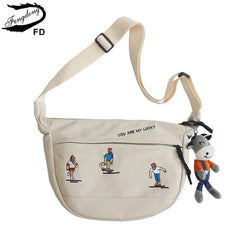 Women Canvas Shoulder Bag Casual Shopping Bags Female Large Capacity Tote