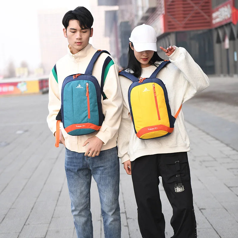 Outdoor Sports Backpack Waterproof Travel Bag 15L Small School Bag