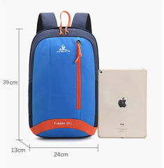 Outdoor Sports Backpack Waterproof Travel Bag 15L Small School Bag