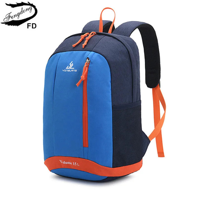 Outdoor Sports Backpack Waterproof Travel Bag 15L Small School Bag