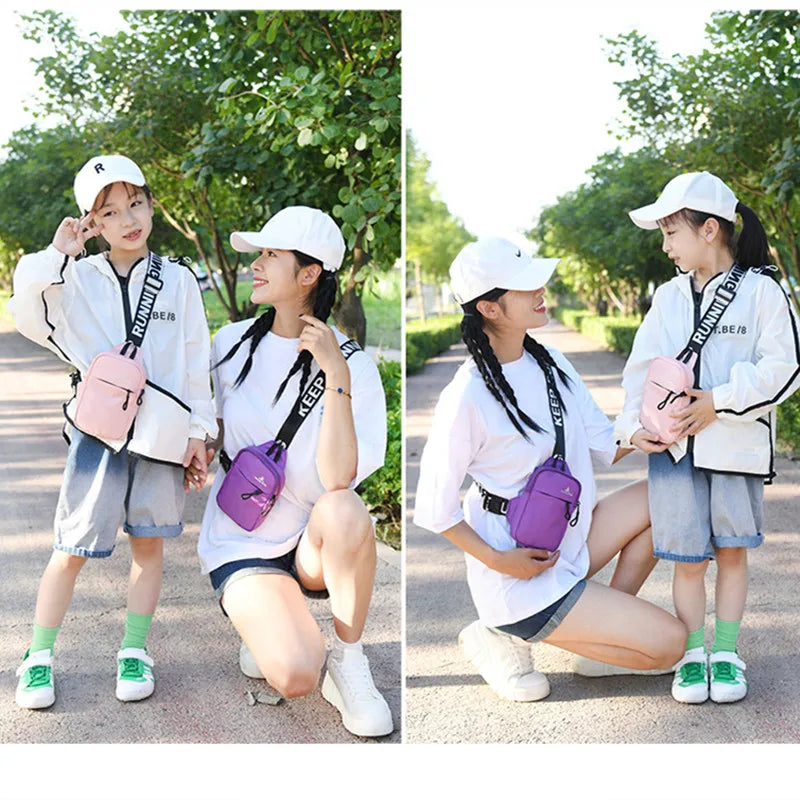 Small Chest Bag Women Outdoor Sports Bag Men Mini Shoulder Bag