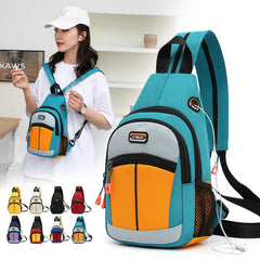 Small Crossbody Messenger Bag for Women, Casual Sling Chest Bag