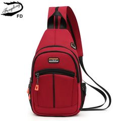 Small Crossbody Messenger Bag for Women, Casual Sling Chest Bag