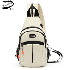 Small Crossbody Messenger Bag for Women, Casual Sling Chest Bag