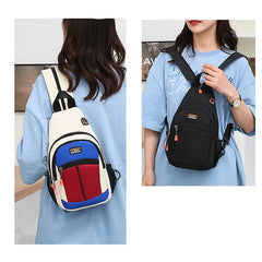 Small Crossbody Messenger Bag for Women, Casual Sling Chest Bag