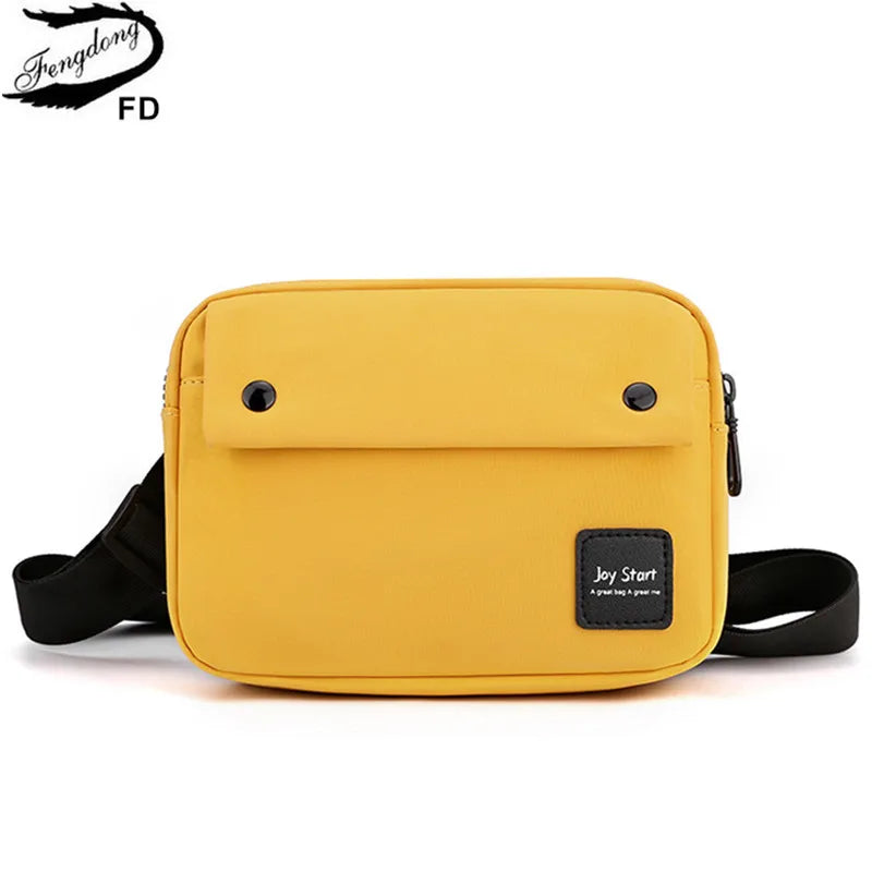Women's Small Crossbody Bag Mini Messenger Casual Sling Chest Phone Bag
