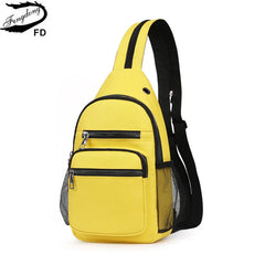Small Crossbody Chest Bag Women's Messenger Bag Female Mini Travel Bagpack