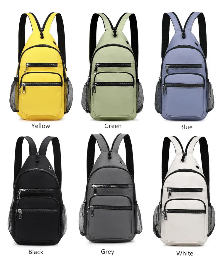 Small Crossbody Chest Bag Women's Messenger Bag Female Mini Travel Bagpack
