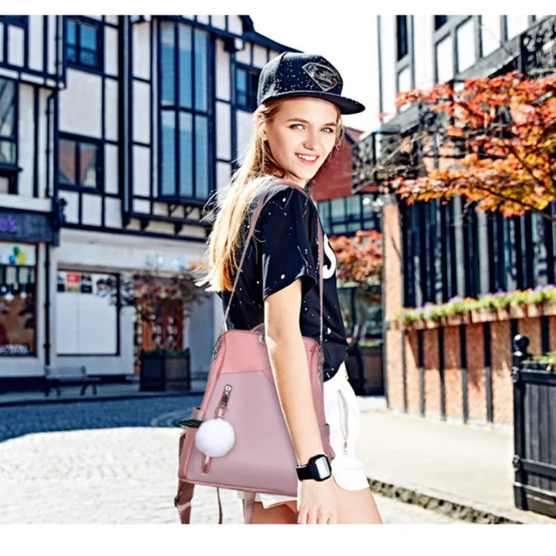 Woman Small Backpack Lightweight Travel Girl Mini Waterproof Schoolbag