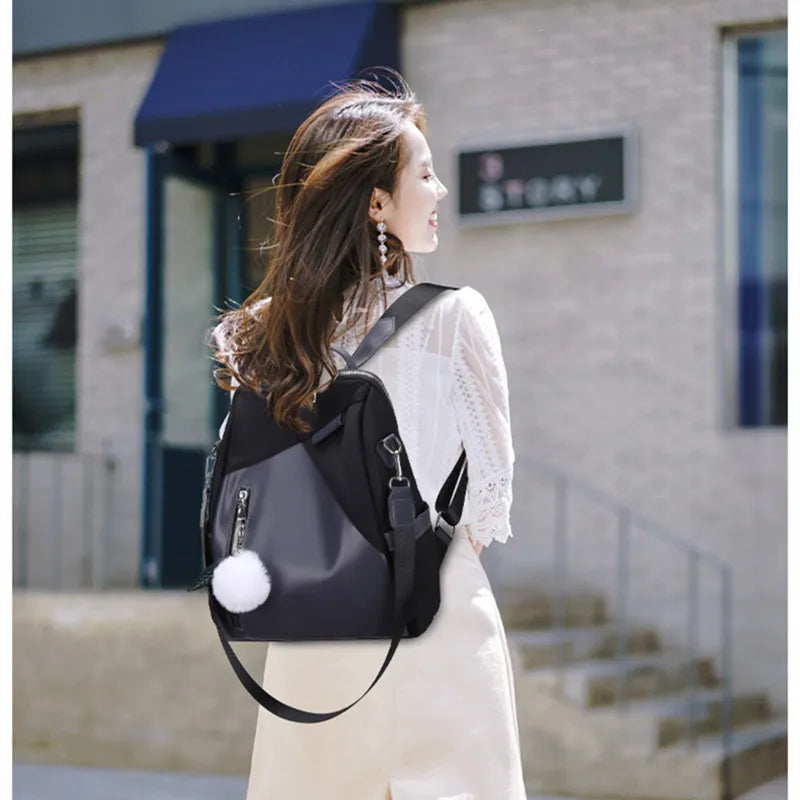 Woman Small Backpack Lightweight Travel Girl Mini Waterproof Schoolbag