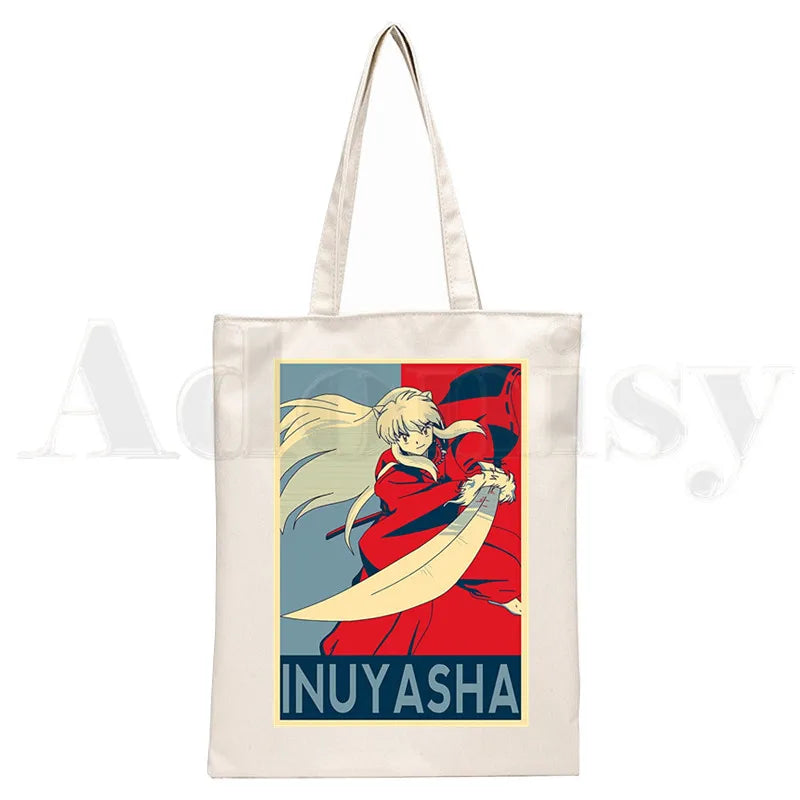 Feudal Demon Inuyasha Higurashi Kagome Anime Handbags Shoulder Bags