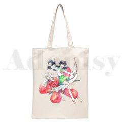 Feudal Demon Inuyasha Higurashi Kagome Anime Handbags Shoulder Bags