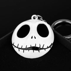 Nightmare Before Christmas Skull Keychain Pendant Bag Accessory