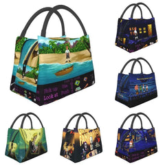 Monkey Island Lunch Bag Leakproof Thermal Cooler Box Women