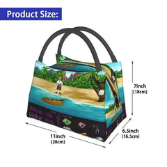Monkey Island Lunch Bag Leakproof Thermal Cooler Box Women