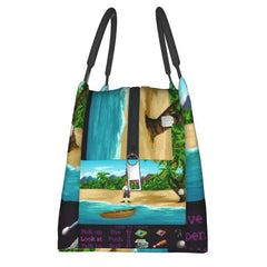 Monkey Island Lunch Bag Leakproof Thermal Cooler Box Women