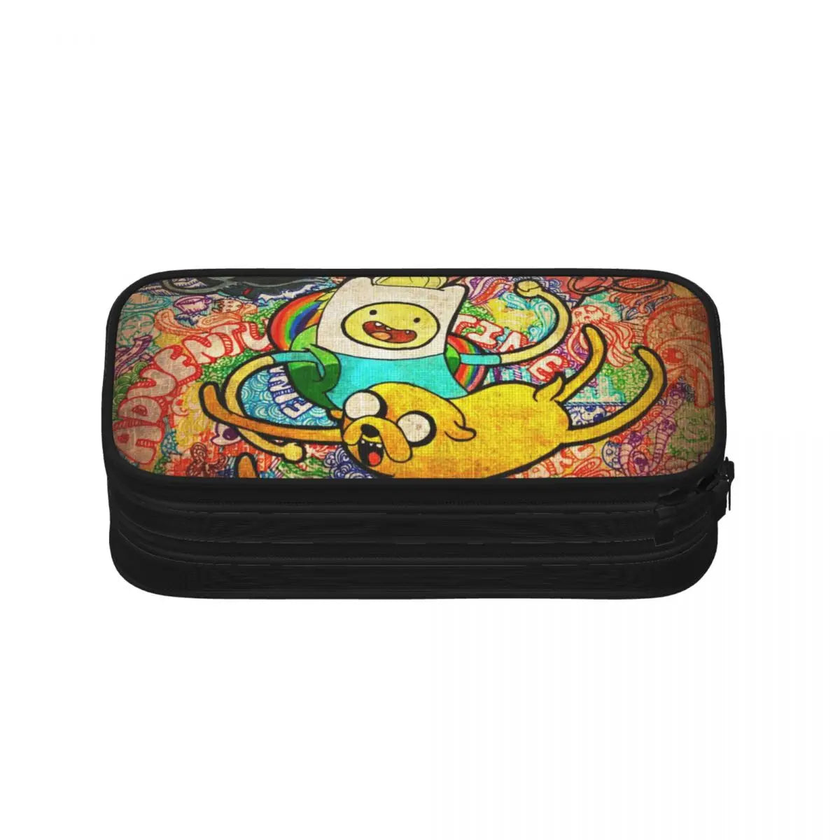 Finn (Adventure Time) Pen Box Student School Anime Zipper Pencase