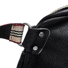 Cowhide Women Bags Handbag Leather Waist Bag Lady Tote Crossbody Shoulder Bag