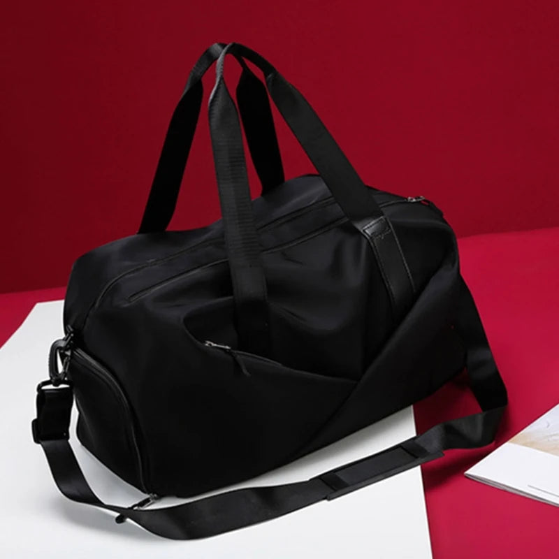 Fitness Gym Bag with Shoe Compartment Waterproof Duffel