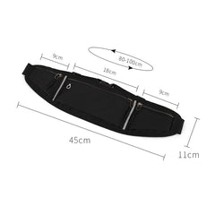 Waterproof Reflective Waist Bag for Running Outdoor Fitness