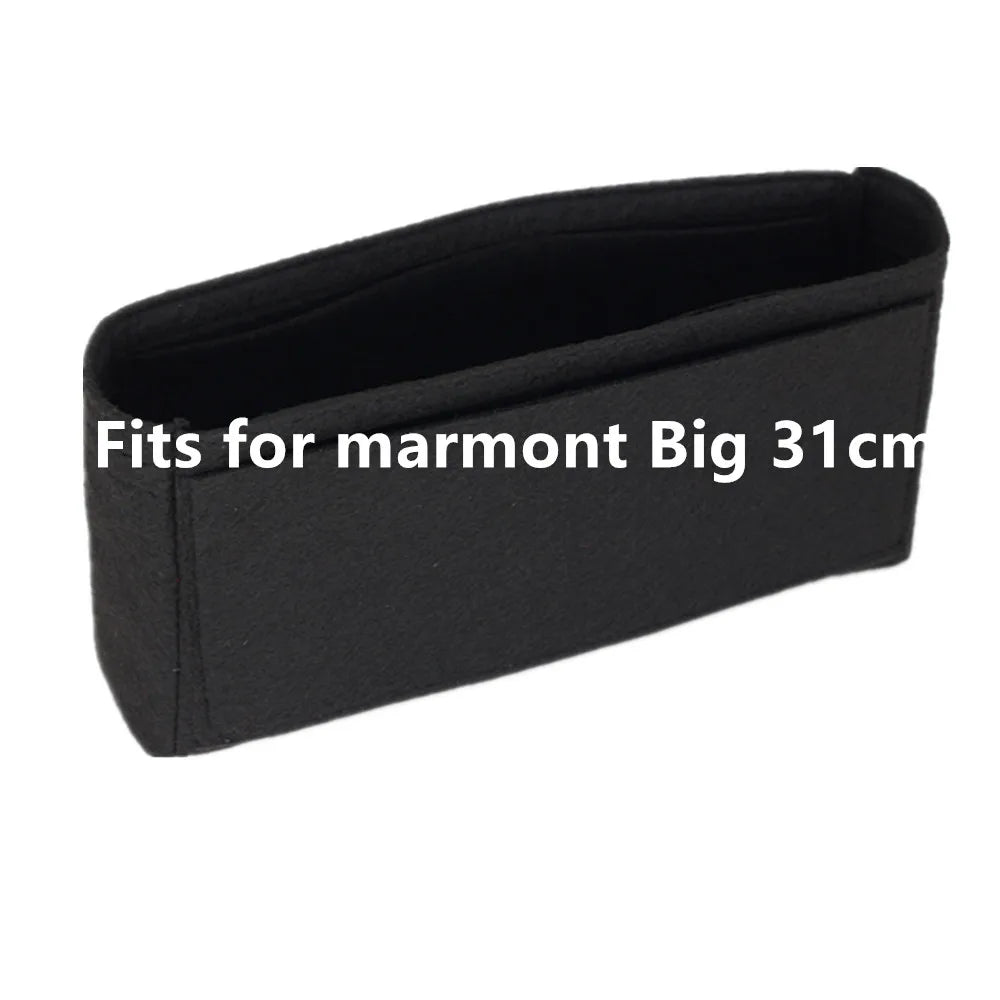 Double G Marmont Insert Bags Organizer Makeup GG Handbag Travel Inner Purse