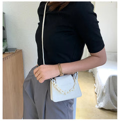 Fitshinling PU Mini Purse Chain Small Bags Female Faux Leather Summer Lady Bag