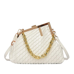 Flake Handbag Clip Shoulder Purse Woman Bags Clutch Bag