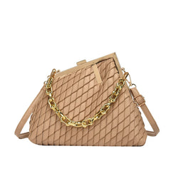 Flake Handbag Clip Shoulder Purse Woman Bags Clutch Bag