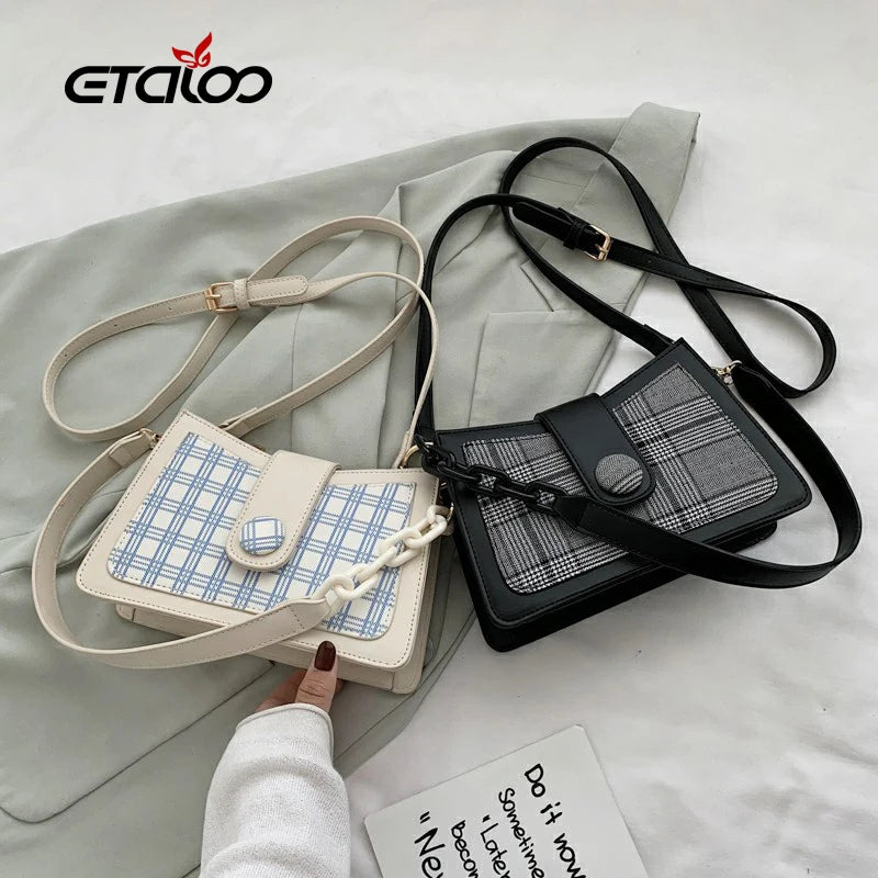 Flap Bags PU Leather Shoulder Crossbody Bag Female Handbags