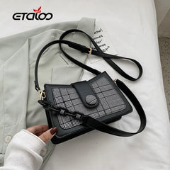 Flap Bags PU Leather Shoulder Crossbody Bag Female Handbags