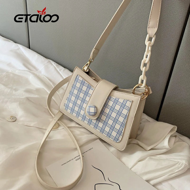 Flap Bags PU Leather Shoulder Crossbody Bag Female Handbags