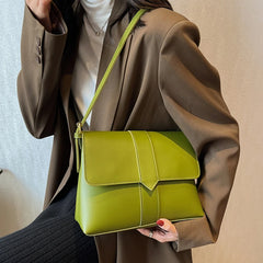 Flap Crossbody Bag Leather Handbags and Purses Small Shoulder Side Bags