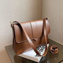 Flap Crossbody Bag Leather Handbags and Purses Small Shoulder Side Bags