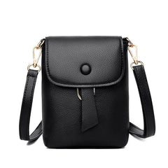 Mini PU Leather Shoulder Purses Flap Crossbody Bags for Girls