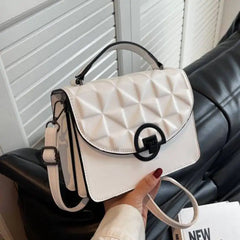 Flap Handbags Women Shoulder Bags Lattice Small Square Bag Top Handle Bags