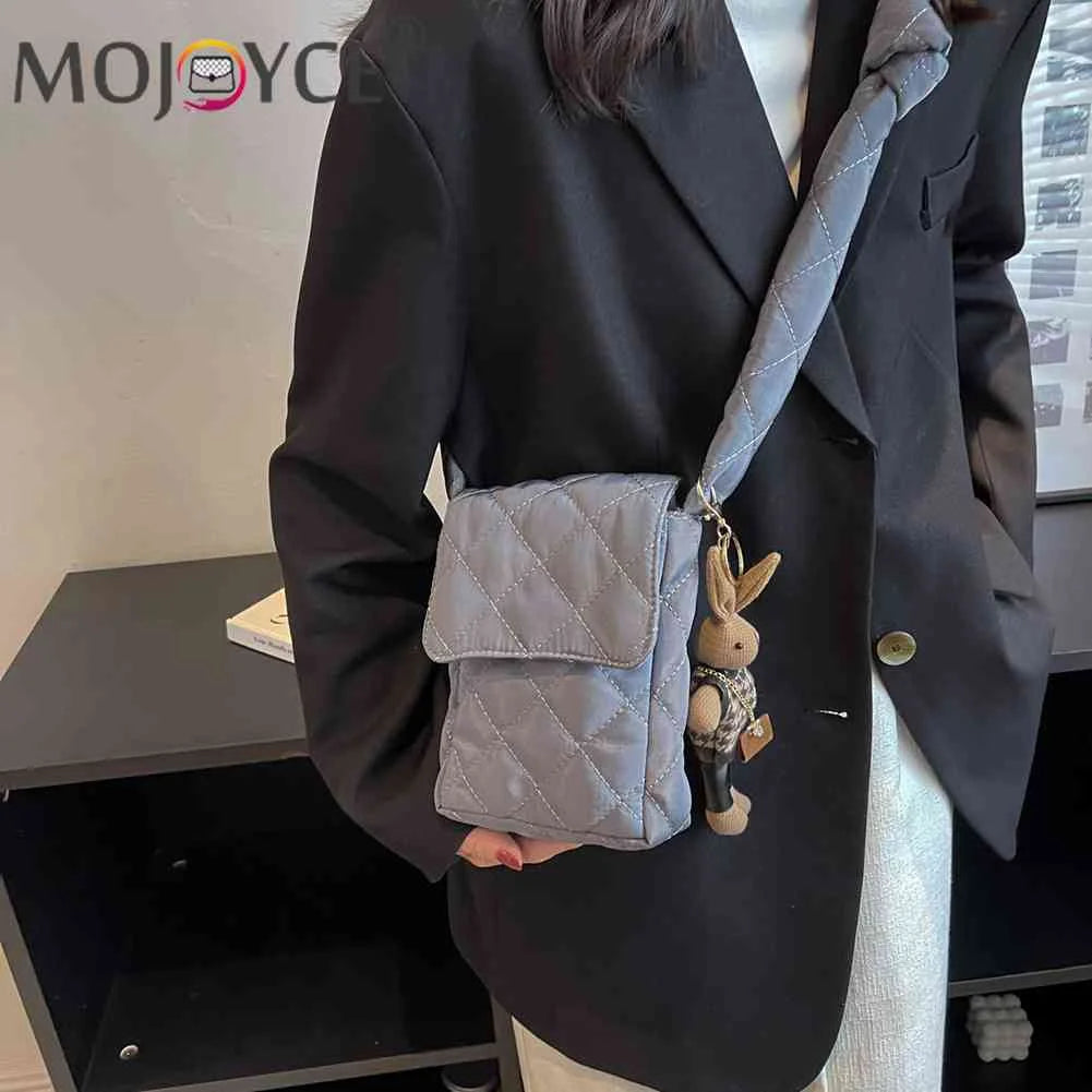 Flap Mobile Phone Bag Rabbit Toys Women Crossbody Bags Soft Portable