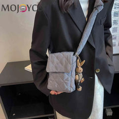 Flap Mobile Phone Bag Rabbit Toys Women Crossbody Bags Soft Portable