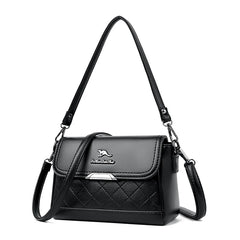 Flap Shoulder Bags Women High Leather Crossbody Bag Lady Summer Purses Handbag S