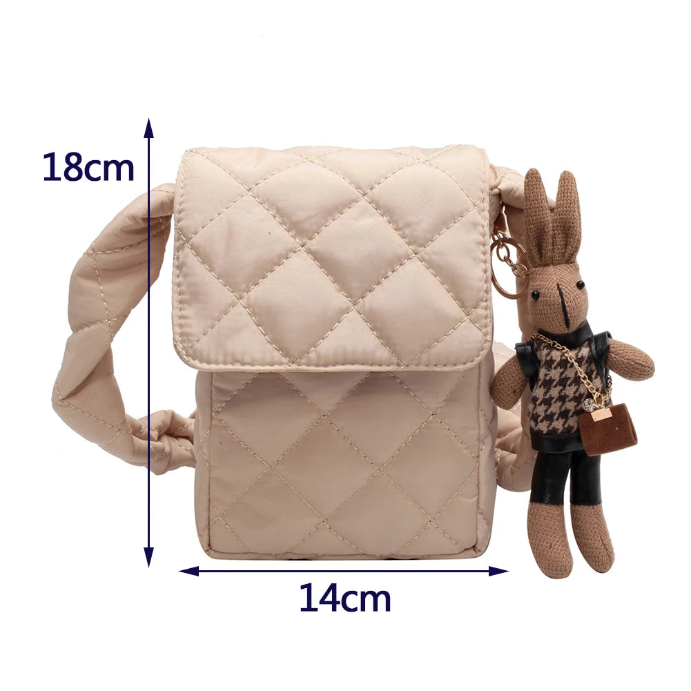 Rabbit Toys Crossbody Bag Soft Sling Handbags
