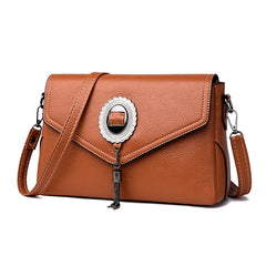 Flap Pocket Handbags Shoulder Bags For Ladies Soft Leather Bag Crossbody Bags