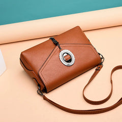 Flap Pocket Handbags Shoulder Bags For Ladies Soft Leather Bag Crossbody Bags