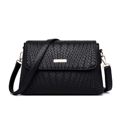 Small Soft Leather Bag Flap Pocket Handbags Shoulder Bags For Ladies