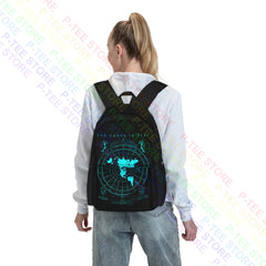 Flat Earth Map Earth Is Flat Firmament Plies World Order Large Capacity Backpack