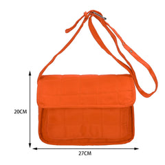 Rhombus Pattern Shoulder Bag Women's Crossbody Satchel