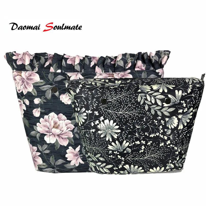 Floral Border Waterproof Insert for O Bag Classic Mini